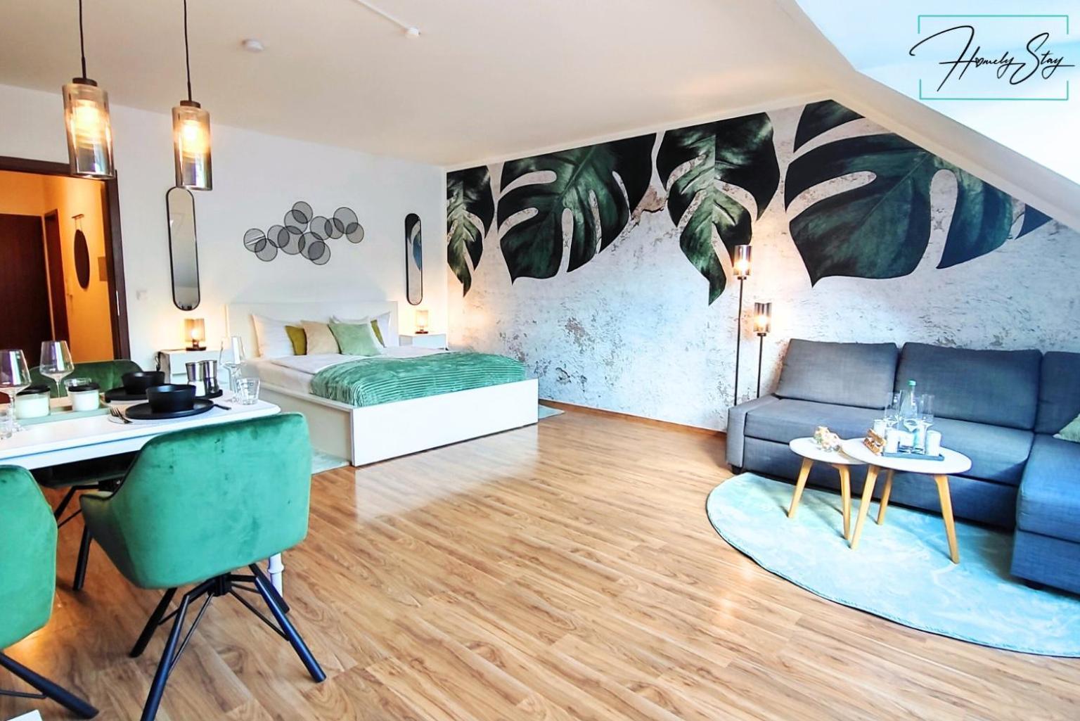 Homely Stay Serenity Greens - Stylisch Studio-Apartment With Kitchen - 10 Min To Central Station, Pet Friendly München Eksteriør billede