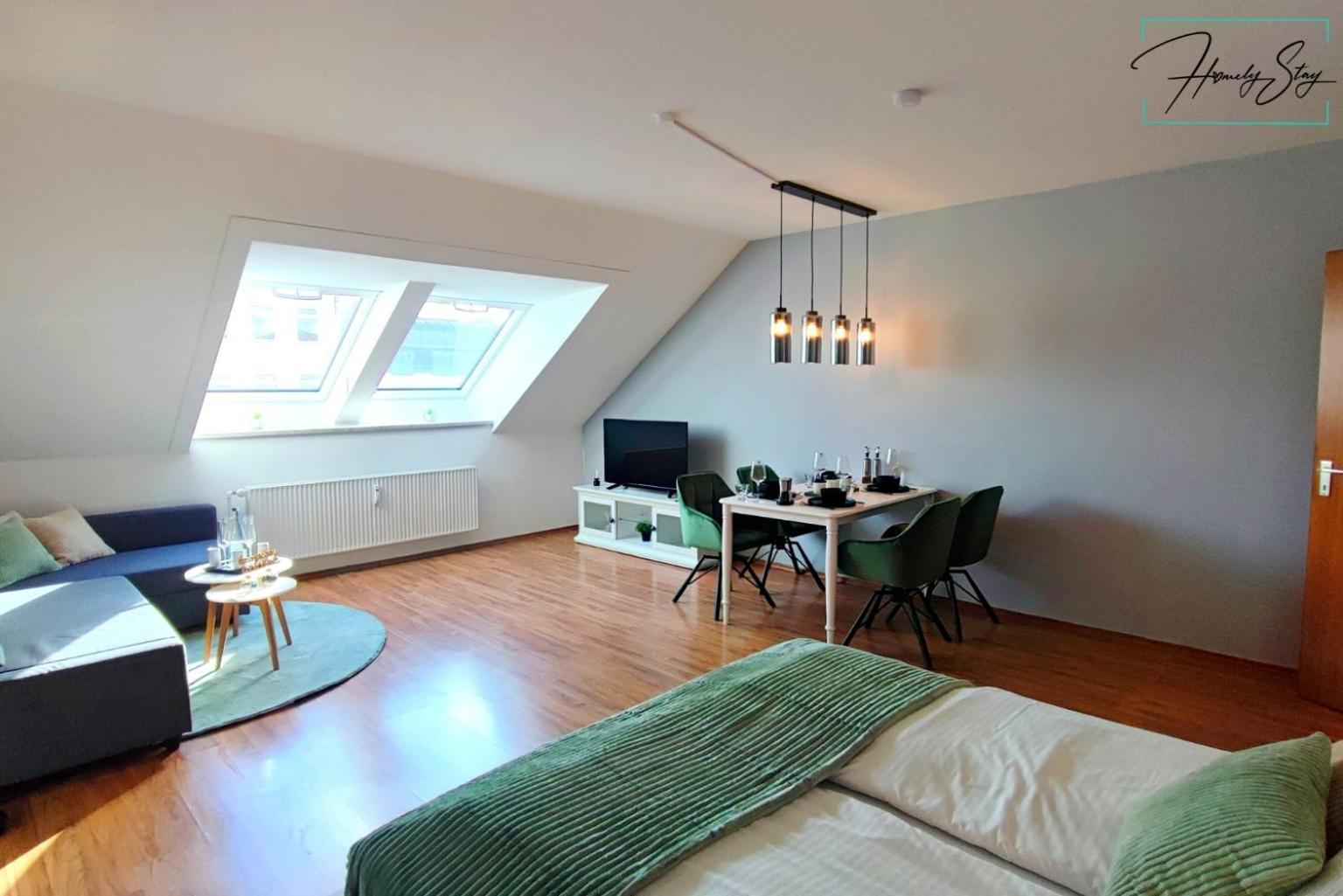 Homely Stay Serenity Greens - Stylisch Studio-Apartment With Kitchen - 10 Min To Central Station, Pet Friendly München Eksteriør billede