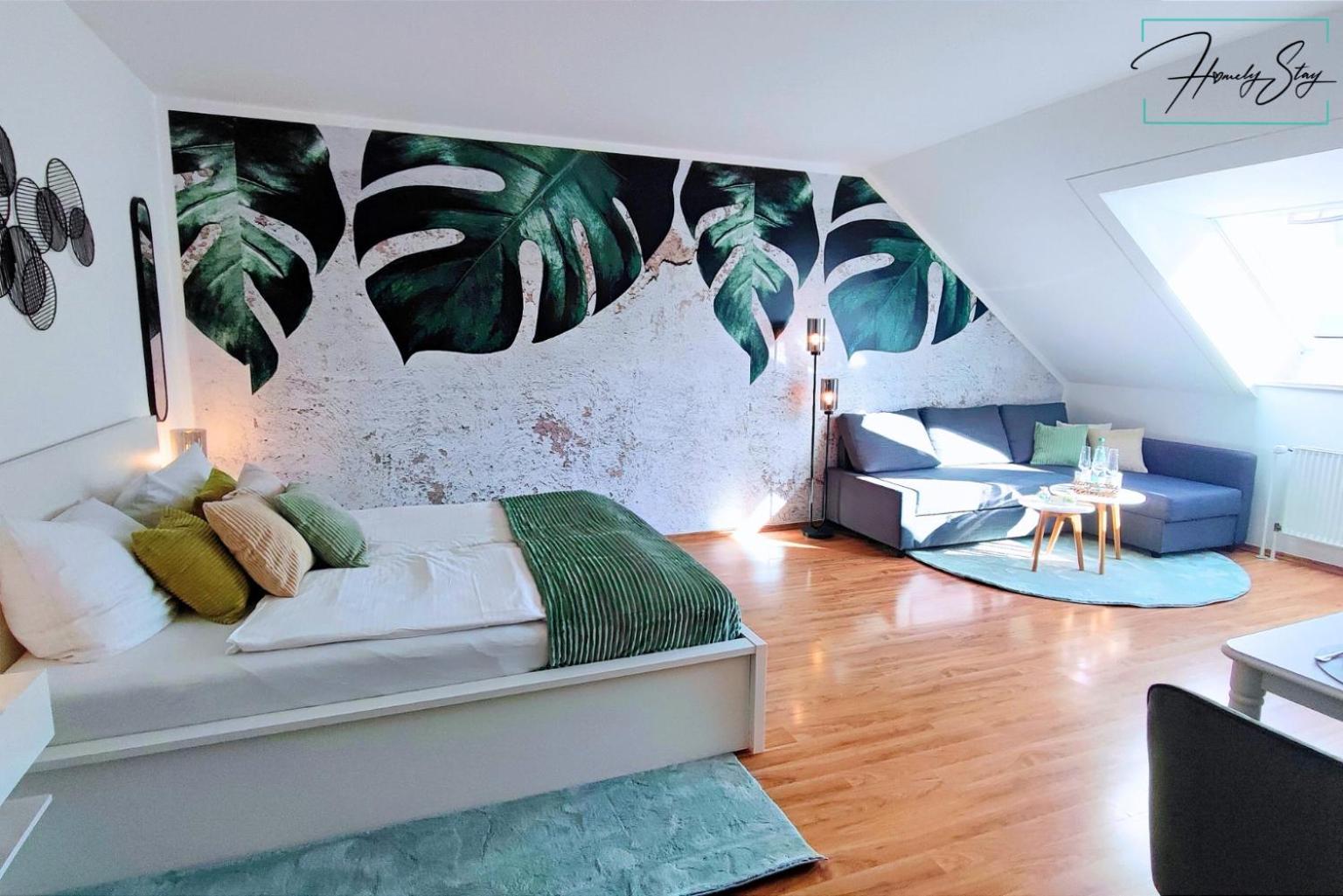 Homely Stay Serenity Greens - Stylisch Studio-Apartment With Kitchen - 10 Min To Central Station, Pet Friendly München Eksteriør billede