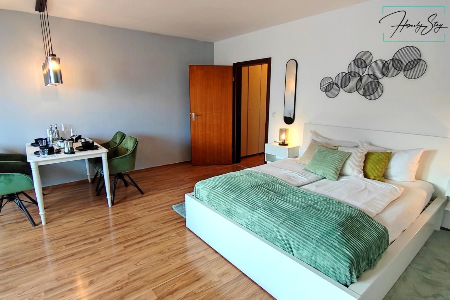 Homely Stay Serenity Greens - Stylisch Studio-Apartment With Kitchen - 10 Min To Central Station, Pet Friendly München Eksteriør billede